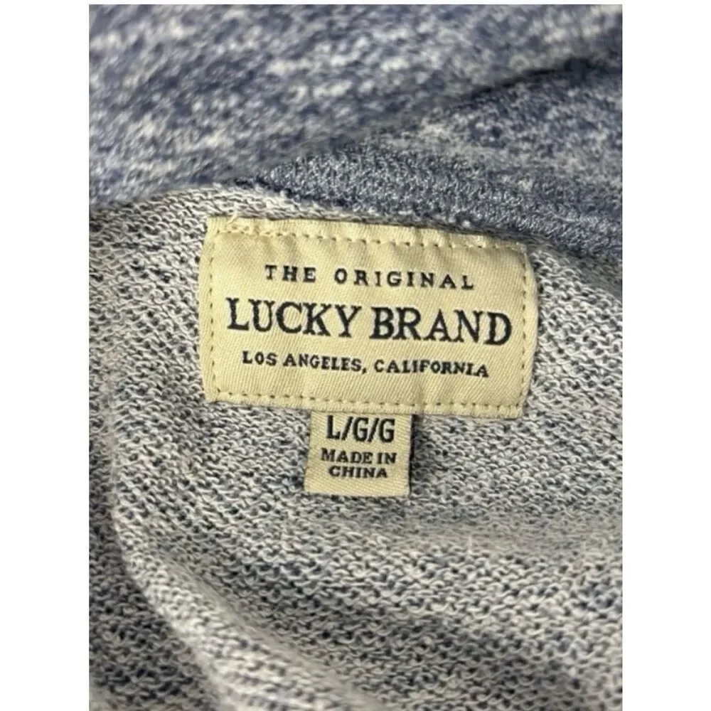 10 items for $20 Sale: Lucky Brand Heathered Navy Kids Hoodie-L